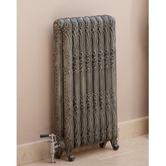Antiqued French Grey Orleans Radiator 